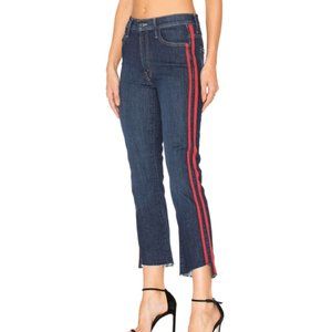 MOTHER Insider Crop Step Fray Speed Racer Jeans